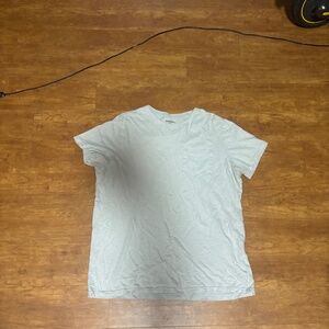 Goodfellow silver t shirt - large